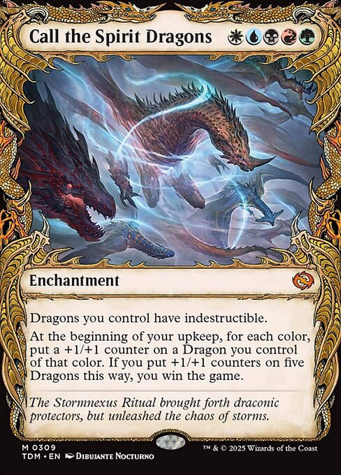 Call the Spirit Dragons (TDM) (309) / Showcase