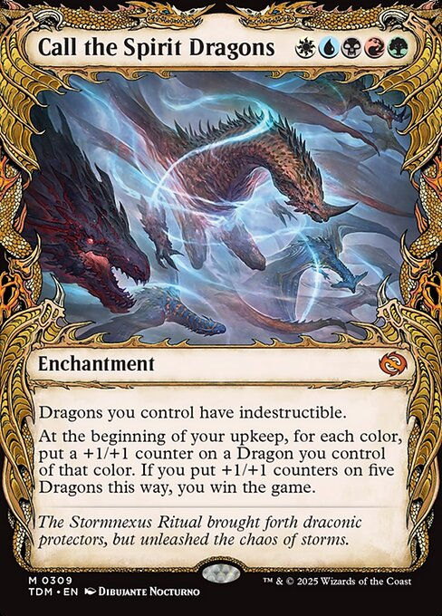 Call the Spirit Dragons (TDM) (309) / Showcase
