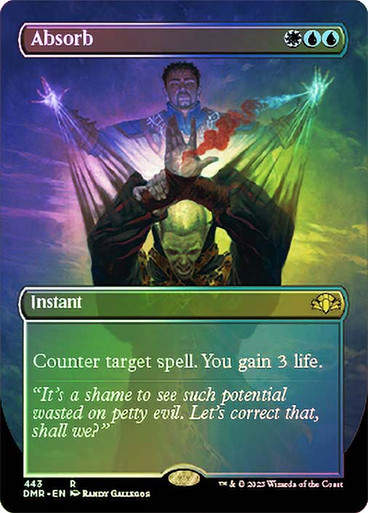 Absorb (DMR) / Borderless / Foil