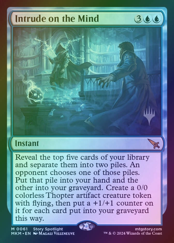 Intrude on the Mind (PMKM) (61p) / Foil