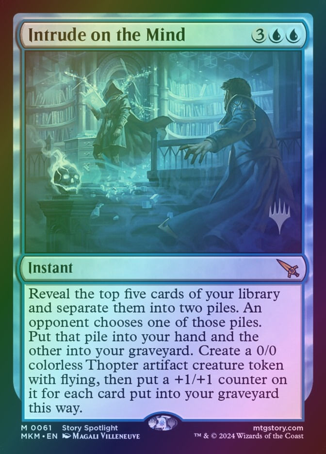 Intrude on the Mind (PMKM) (61p) / Foil