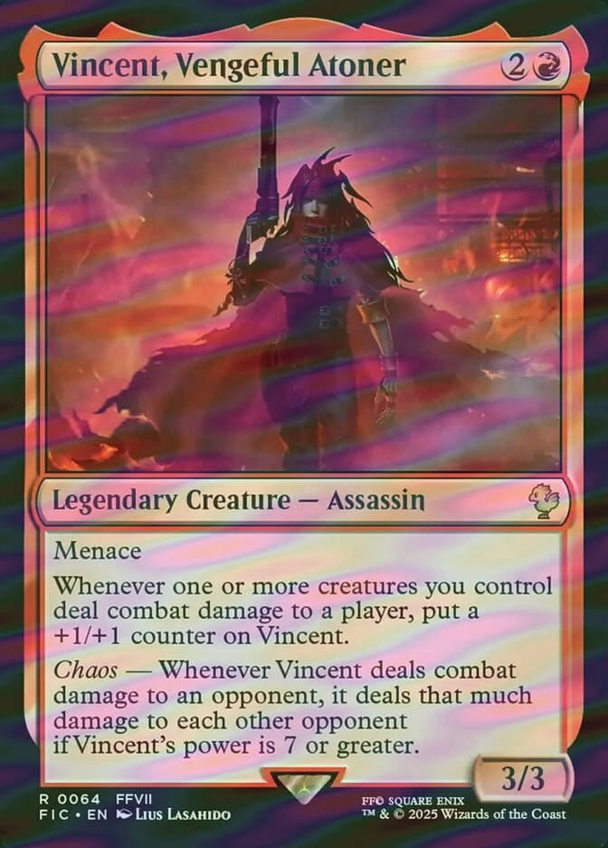 Vincent, Vengeful Atoner (FIC) (64) / Surge Foil