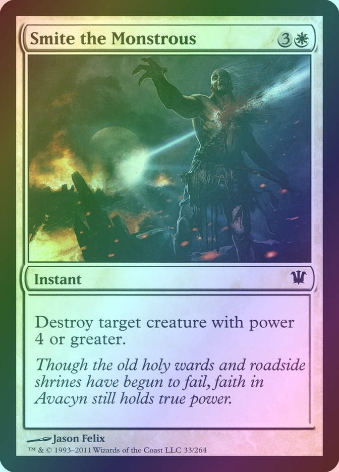 Smite the Monstrous (ISD) (33) / Foil
