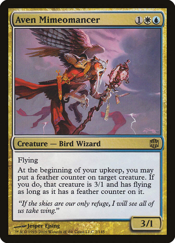 Aven Mimeomancer (ARB) (2)