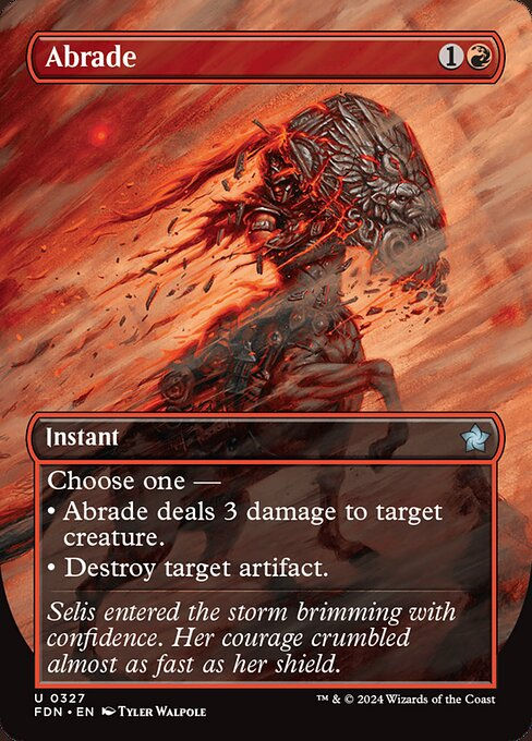 Abrade (FDN) (327) / Borderless