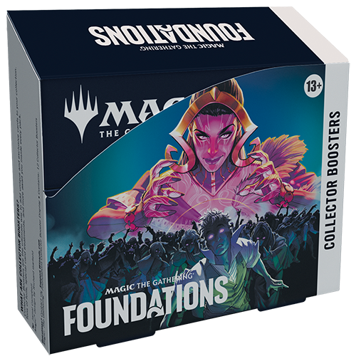 Magic: The Gathering Foundations Collector Booster Display — cara 1 de 2
