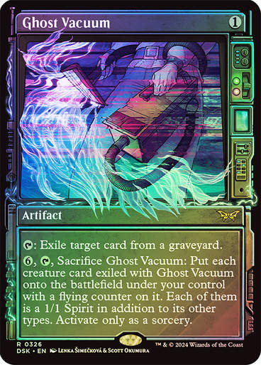 Ghost Vacuum (DSK) (326) / Foil / Showcase