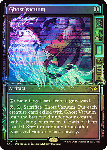 Ghost Vacuum (DSK) (326) / Foil / Showcase