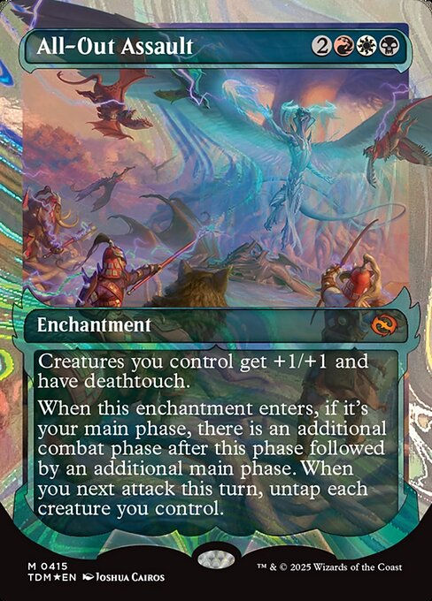 All-Out Assault (TDM) (415) / Ghostfire Halo Foil