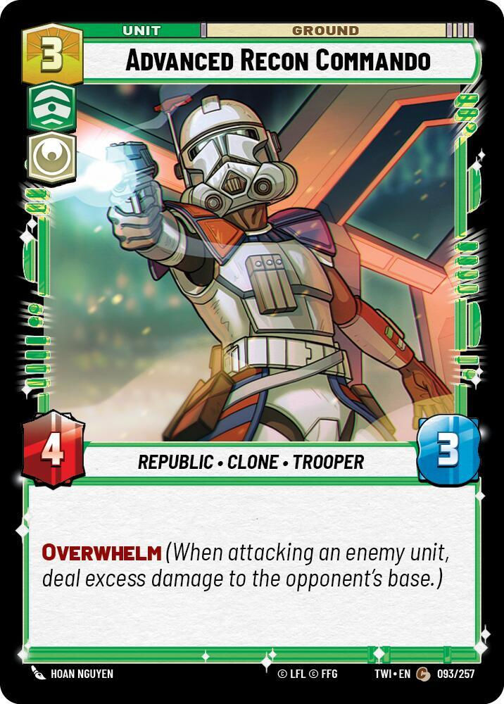 Advanced Recon Commando (TWI) (093/257) / Foil