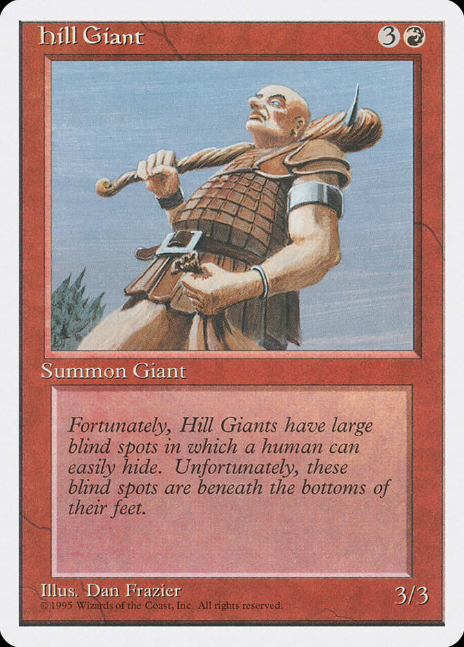 Hill Giant (4ED) (201)
