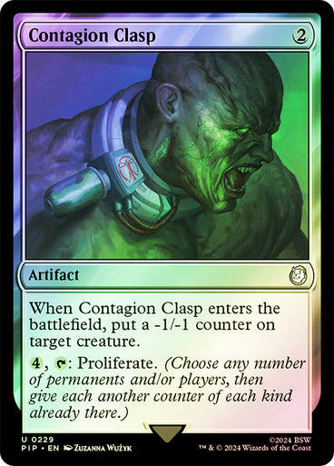 Contagion Clasp (pip) (229) / Foil