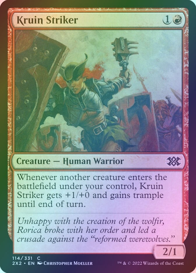 Kruin Striker (2X2) (114) / Foil