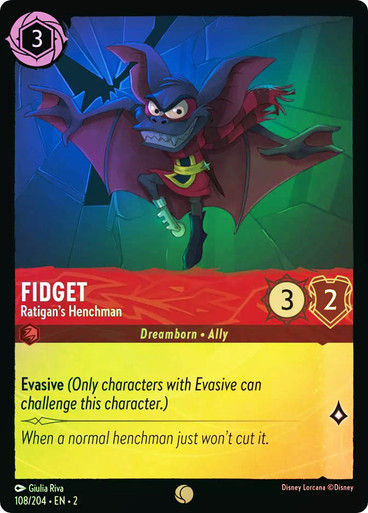 Fidget - Ratigan's Henchman (LOR_ROF) / Foil