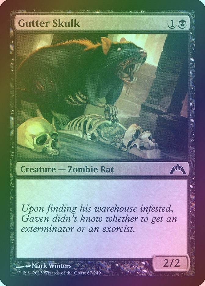 Gutter Skulk (GTC) (67) / Foil