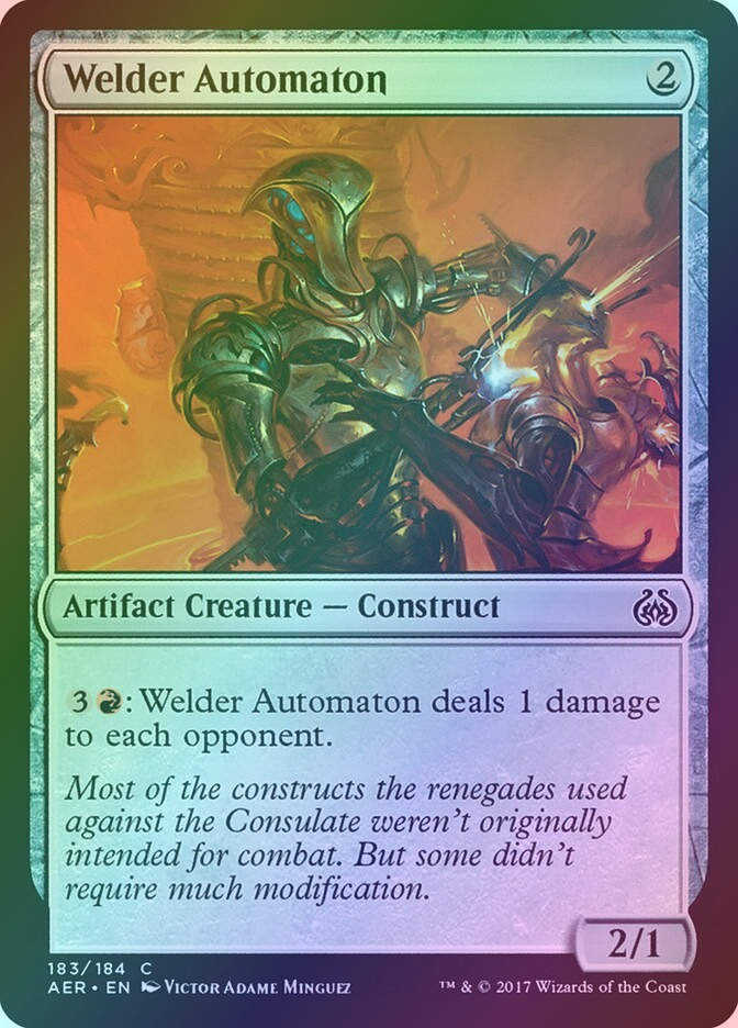 Welder Automaton (AER) (183) / Foil