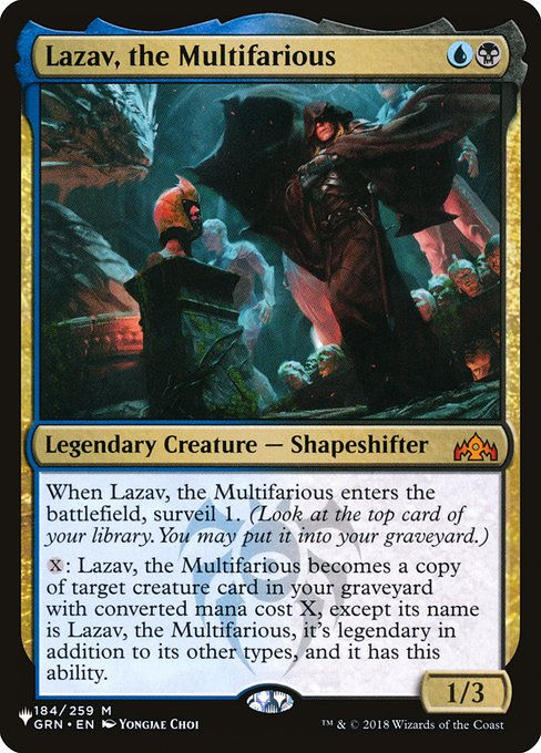 Lazav, the Multifarious (PLST) (GRN-184)