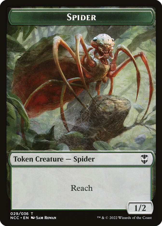 Spider // Treefolk (TNCC) (29 // 30)