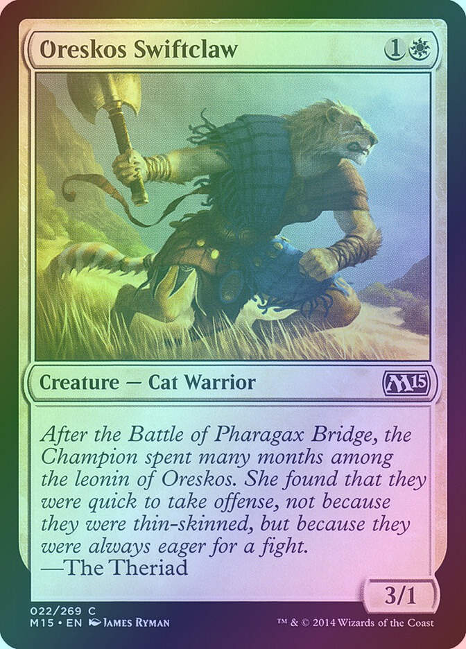 Oreskos Swiftclaw (M15) (22) / Foil