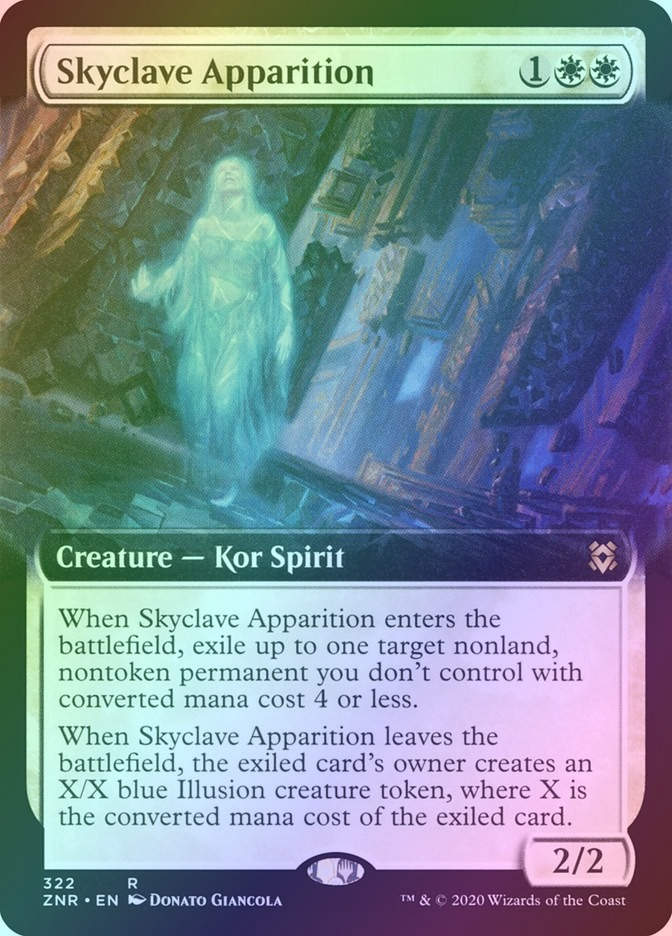 Skyclave Apparition (ZNR) (322) / Extended Art / Foil