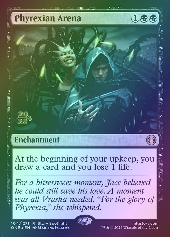 Phyrexian Arena (PONE) (104s) / Foil