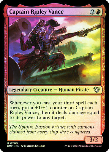 Captain Ripley Vance (cmm) / Foil