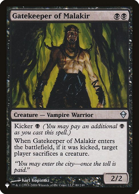 Gatekeeper of Malakir (PLST) (ZEN-89)