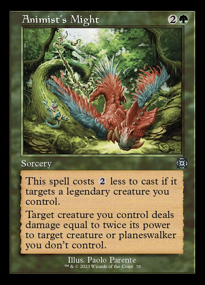 Animist's Might (MAT) / Showcase