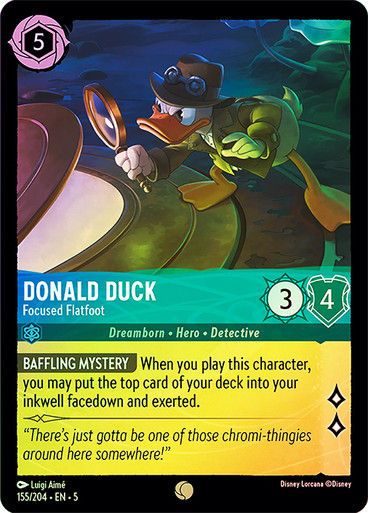 Donald Duck - Focused Flatfoot (LOR_SHS) / Foil