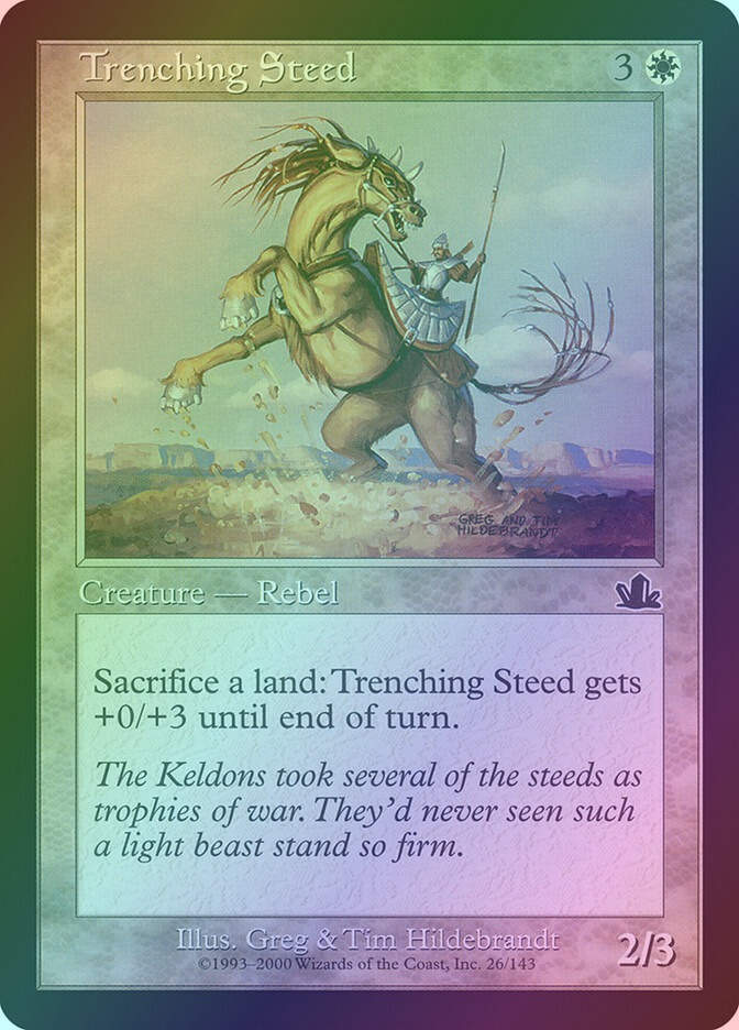 Trenching Steed (PCY) (26) / Foil