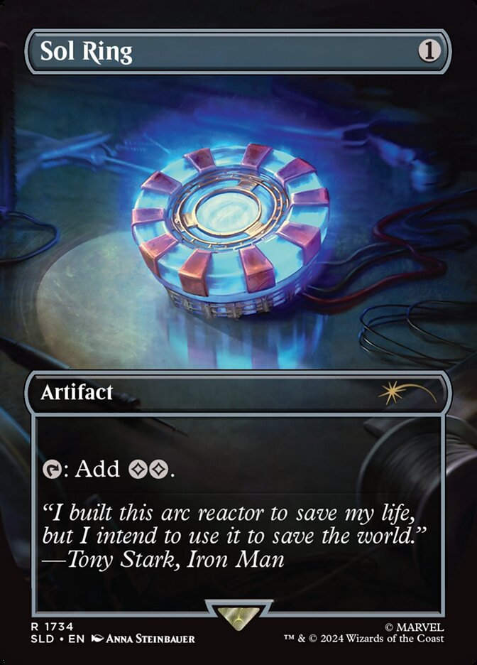 Sol Ring (SLD) (1734) / Borderless