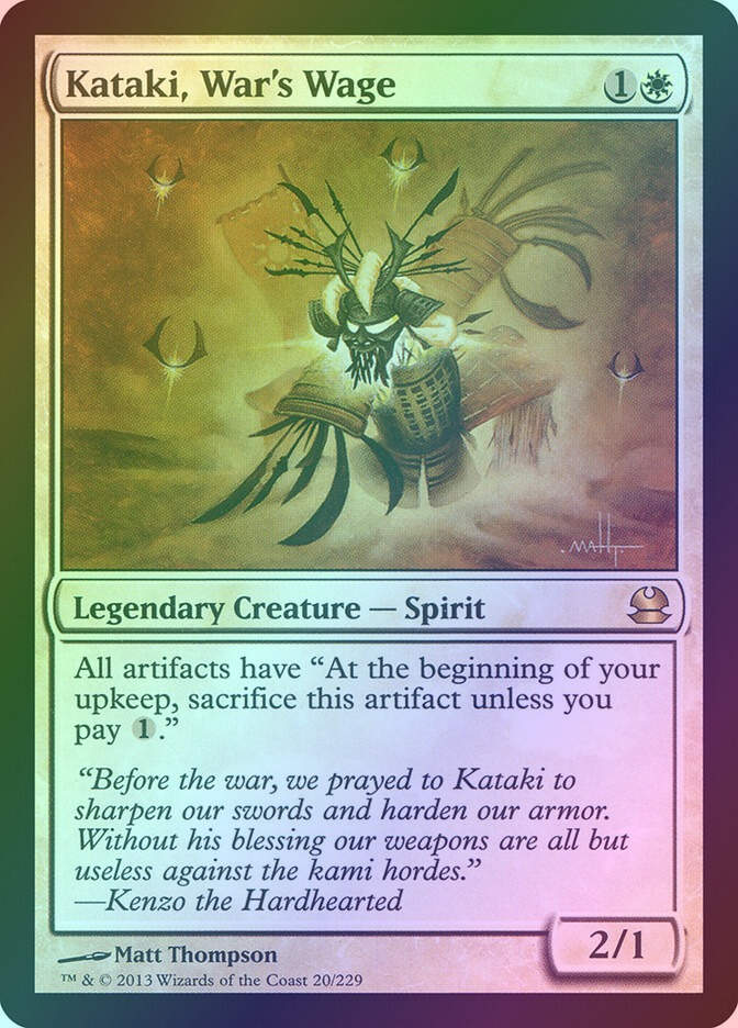 Kataki, War's Wage (MMA) (20) / Foil