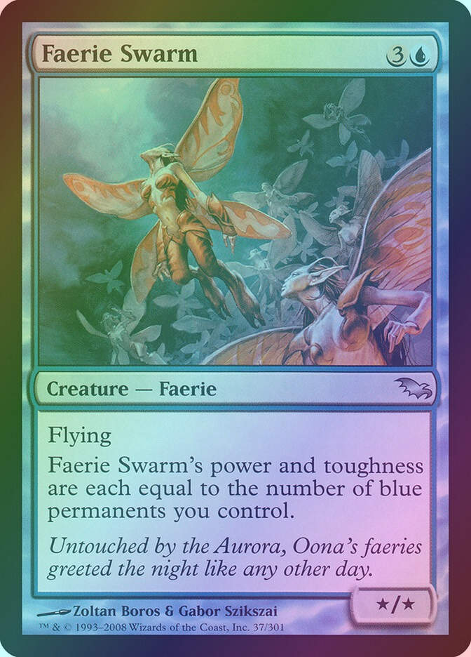 Faerie Swarm (SHM) (37) / Foil