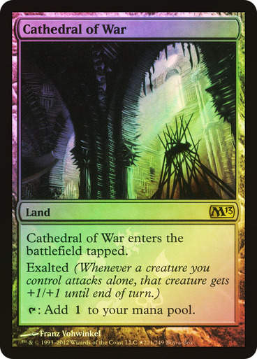 Cathedral of War (M13) / Buy-a-Box / Foil