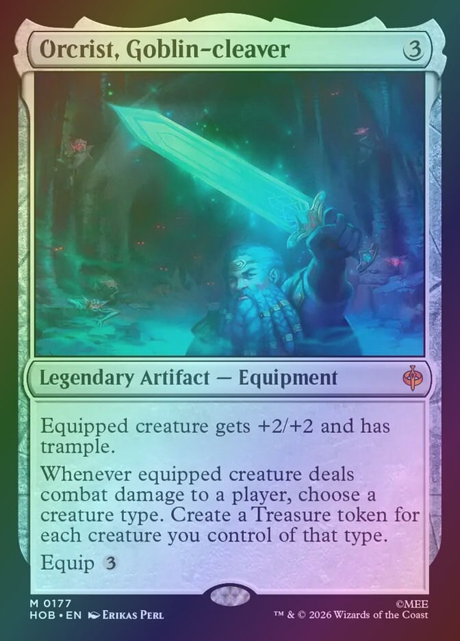 Orcrist, Goblin-cleaver (HOB) (177) / Foil