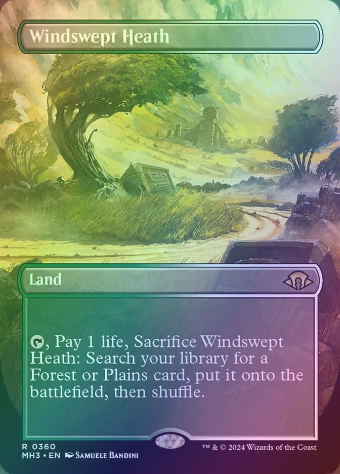 Windswept Heath (MH3) (360) / Borderless / Foil