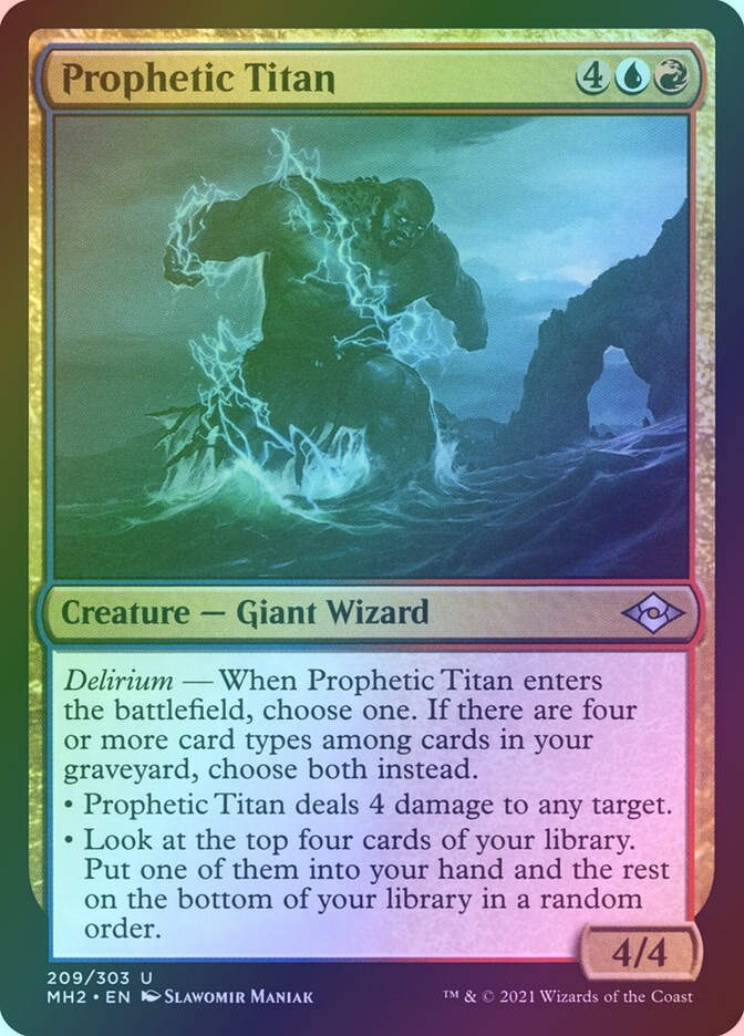 Prophetic Titan (MH2) (209) / Foil