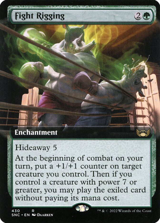 Fight Rigging (SNC) (430) / Extended Art