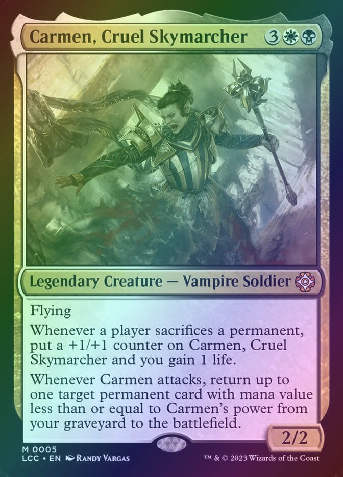Carmen, Cruel Skymarcher (LCC) (5) / Foil