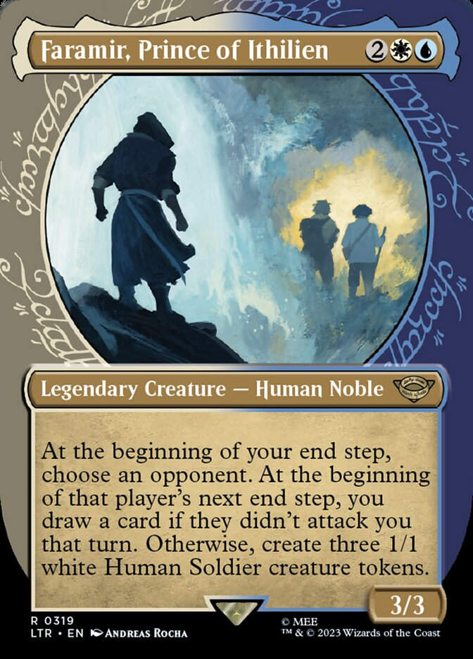Faramir, Prince of Ithilien (LTR) (319) / Borderless / Showcase