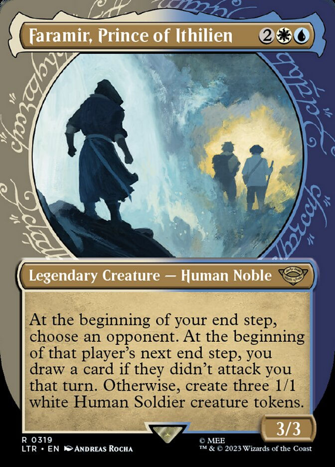 Faramir, Prince of Ithilien (LTR) (319) / Borderless / Showcase
