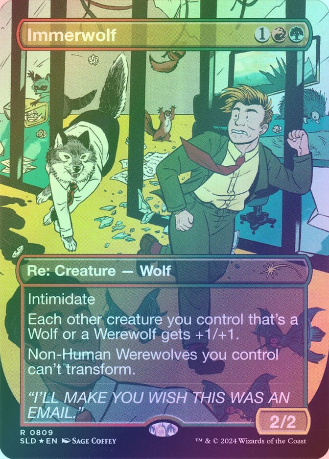 Immerwolf (SLD) (809) / Borderless / Foil
