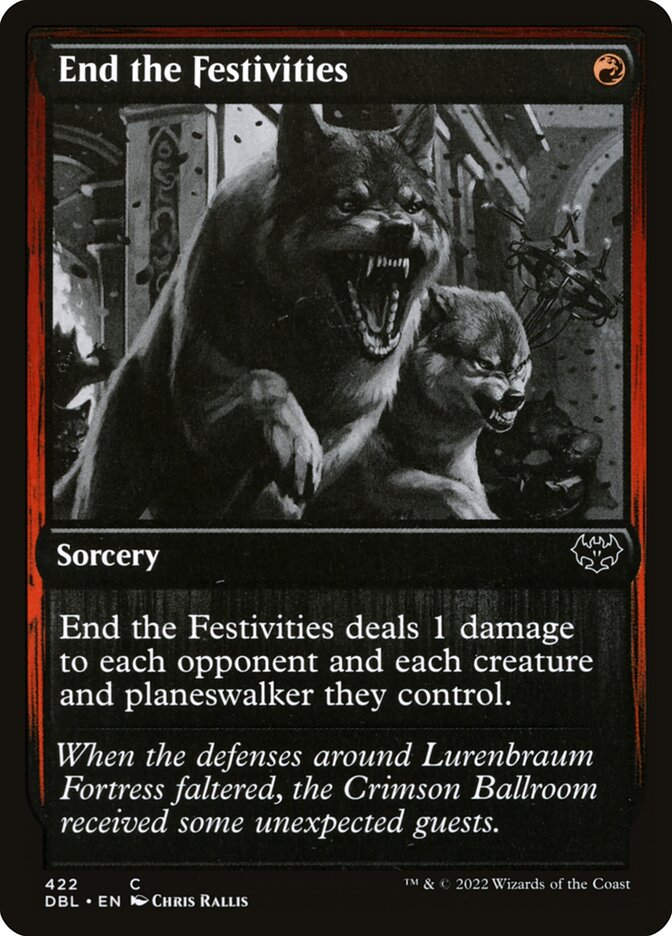 End the Festivities (DBL) (422)