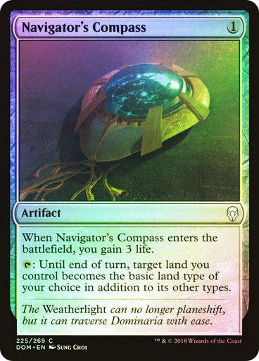 Navigator's Compass (DOM) (225) / Foil