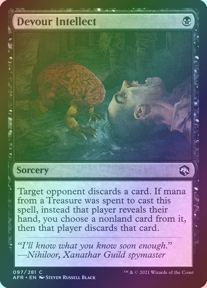 Devour Intellect (AFR) (97) / Foil