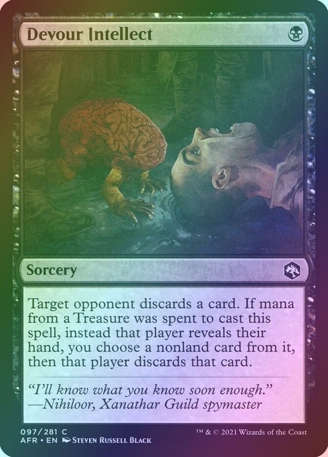 Devour Intellect (AFR) (97) / Foil