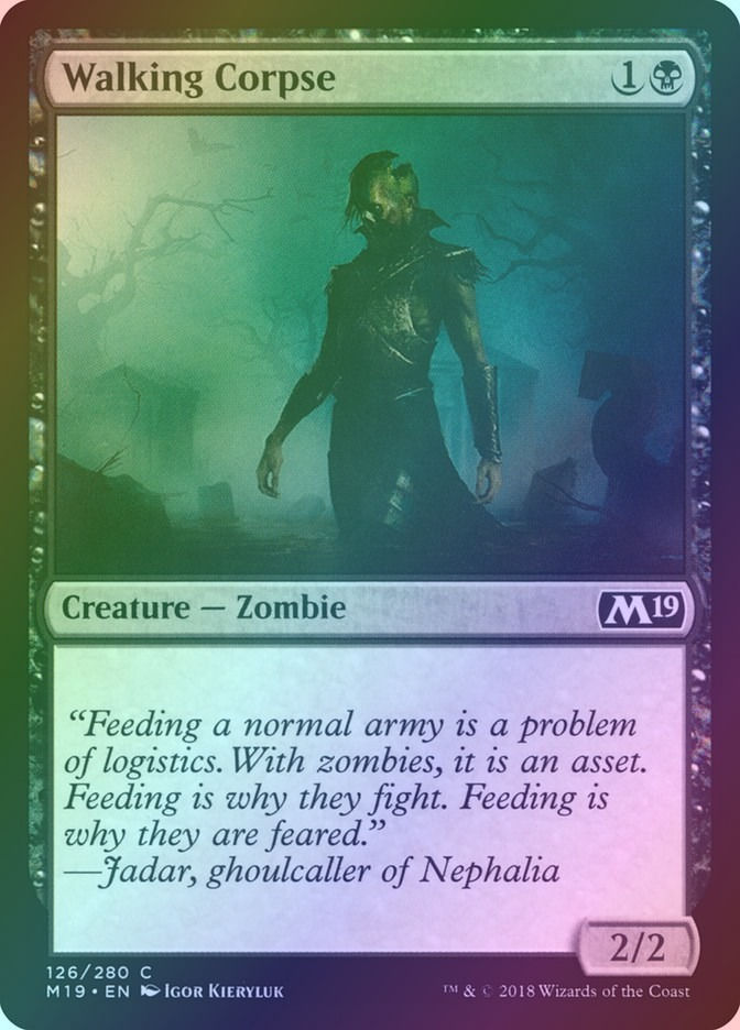 Walking Corpse (M19) (126) / Foil