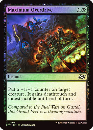 Maximum Overdrive (DFT) (96) / Foil