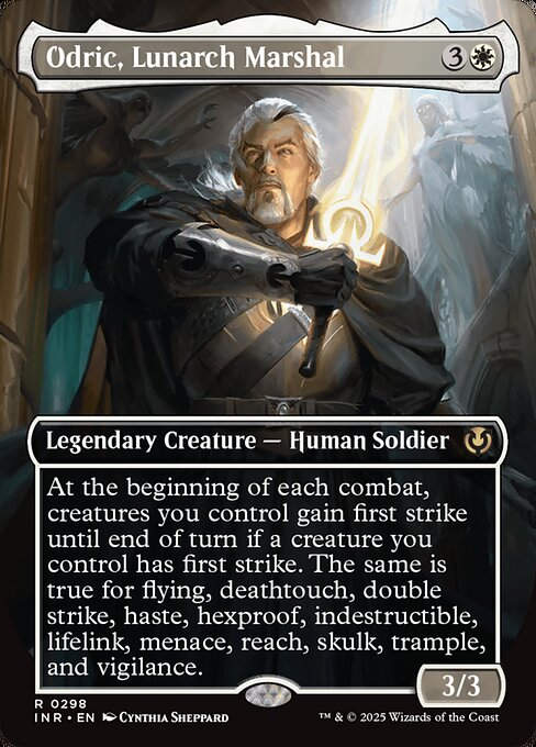 Odric, Lunarch Marshal (INR) (298) / Borderless