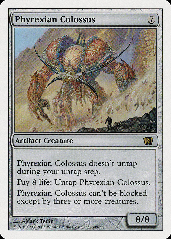 Phyrexian Colossus (8ED) (309)